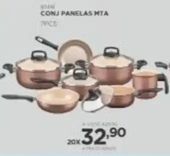 Benoit Conj. Panelas MTA 7pcs oferta