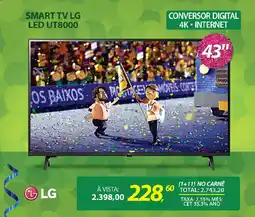 Lojas Cem Smart tv lg led ut8000 oferta