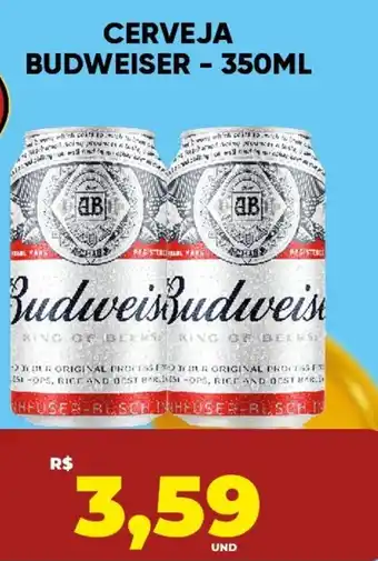 Tatico Cerveja budweiser oferta