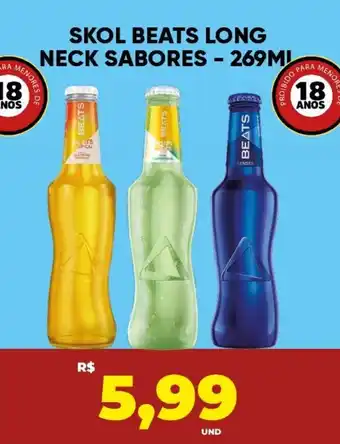 Tatico Skol beats long neck sabores oferta