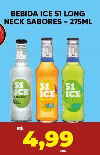 Tatico Bebida ice 51 long neck sabores oferta