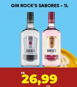 Tatico Gin rock's sabores oferta