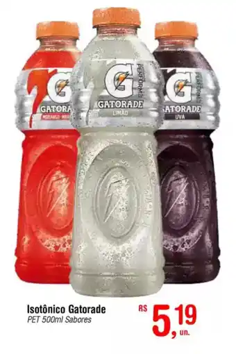 Fort Atacadista Isotônico Gatorade pet sabores oferta