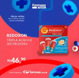 Grupo Formosa Redoxon tripla acao+d 30cpr eferv oferta