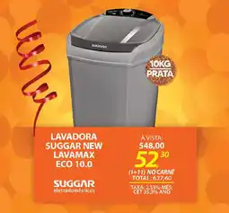 Lojas Cem Lavadora suggar new lavamax eco oferta