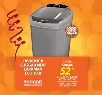 Lojas Cem Lavadora suggar new lavamax eco oferta