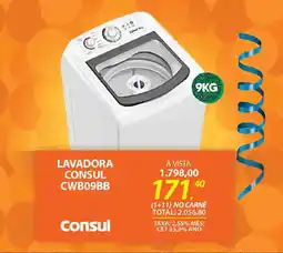 Lojas Cem Lavadora consul cwb09bb oferta