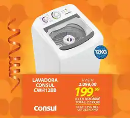 Lojas Cem Lavadora consul cwh12bb oferta