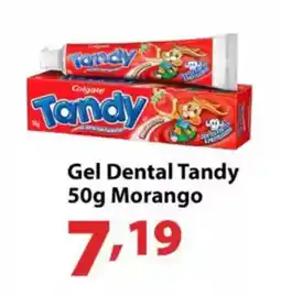 Supermercados Tischler Gel Dental Tandy  Morango oferta