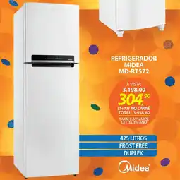 Lojas Cem Refrigerador midea md-rt572 oferta