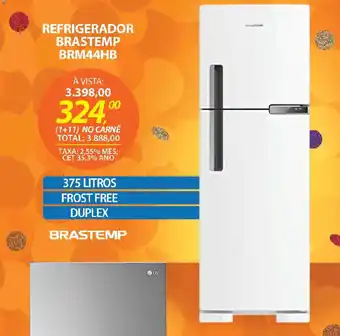 Lojas Cem Refrigerador brastemp brm44hb oferta