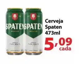 Supermercados Tischler Cerveja Spaten oferta