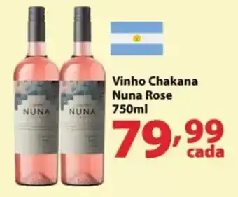 Supermercados Tischler Vinho Chakana Nuna Rose oferta