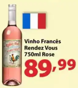 Supermercados Tischler Vinho Francês Rendez Vous Rose oferta