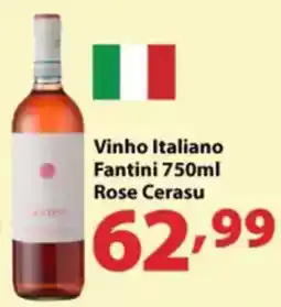 Supermercados Tischler Vinho Italiano Fantini Rose Cerasu oferta