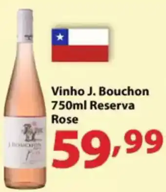 Supermercados Tischler Vinho J. Bouchon Reserva Rose oferta