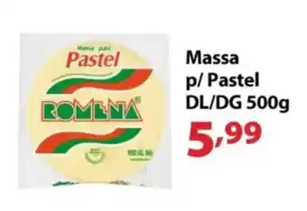 Supermercados Tischler Massa p/ Pastel DL/DG oferta