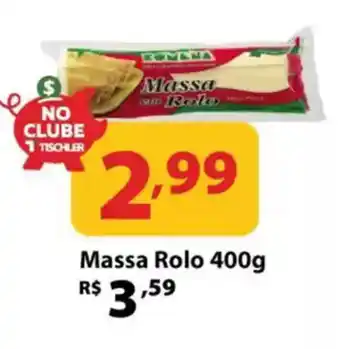 Supermercados Tischler Massa Rolo oferta