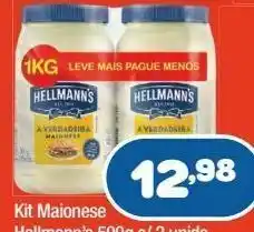 Costazul Supermercados Maionese hellmann's 500 gr oferta