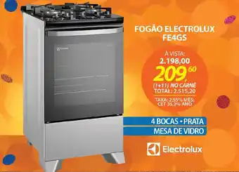 Lojas Cem Fogão electrolux fe4gs oferta