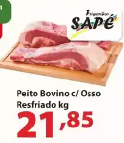 Supermercados Tischler Peito Bovino c/ Osso Resfriado oferta