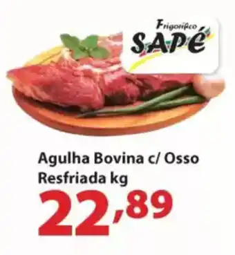 Supermercados Tischler Agulha Bovina c/ Osso Resfriada oferta