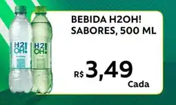 Supermercados Bretas Bebida h2oh! sabores, oferta