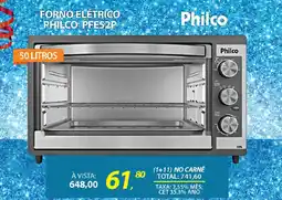 Lojas Cem Forno elétrico PHILCO PFE52P oferta