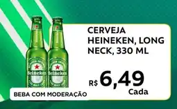 Supermercados Bretas Cerveja heineken, long neck, oferta