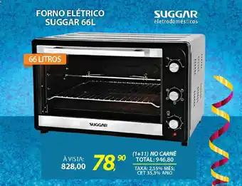 Lojas Cem Forno elétrico suggar oferta