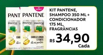 Supermercados Bretas Kit pantene, shampoo  + condicionador fragrâncias oferta