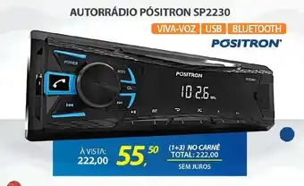 Lojas Cem Autorrádio pósitron sp2230 oferta