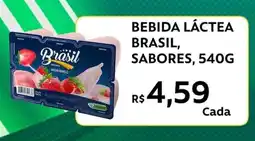 Supermercados Bretas Bebida láctea brasil, sabores, oferta