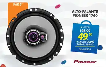 Lojas Cem Alto-falante pioneer 1760 oferta