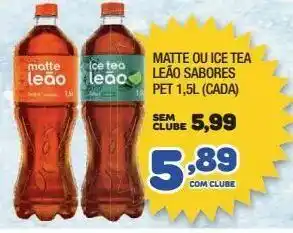 Chá gelado leão