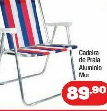 Cadeira de praia mor