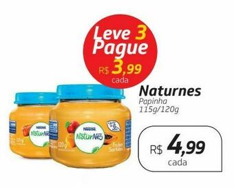 Drogal Naturnes papinha 115g/120g oferta