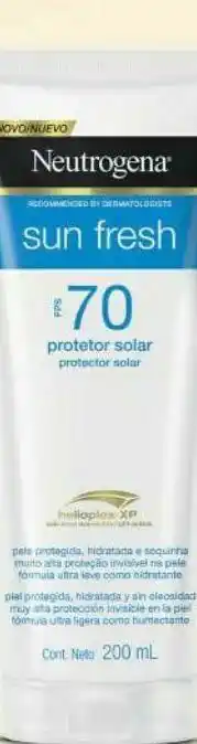Drogal Protetor solar neutrogena fps 70 oferta