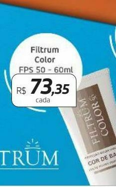 Protetor solar filtrum