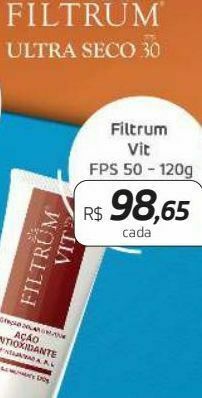 Drogal Protetor solar filtrum oferta