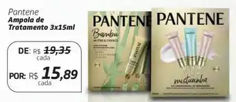 Drogal Tratamento para cabelo pantene ampola 3 x 15 ml oferta