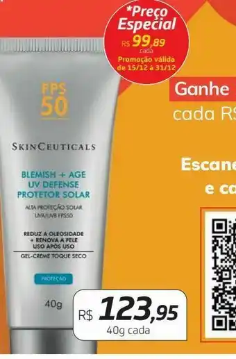 Drogal Protetor solar skinceuticals oferta