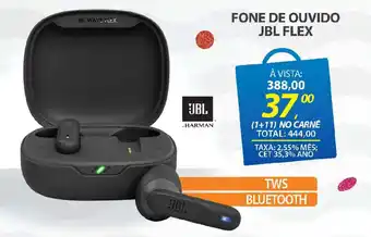 Lojas Cem Fone de ouvido jbl flex oferta