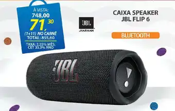 Lojas Cem CAIXA SPEAKER JBL FLIP 6 oferta