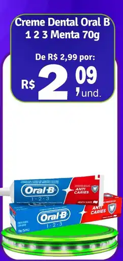 Cocipa Creme Dental Oral B 123 Menta oferta