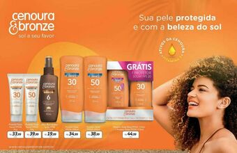Drogal Protetor solar cenoura&bronze oferta