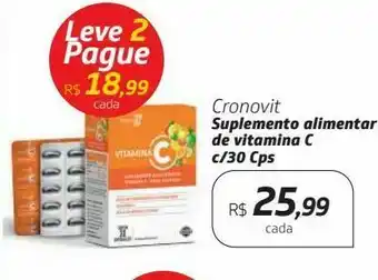 Drogal Suplemento vitanímico cronovit 30 caps oferta
