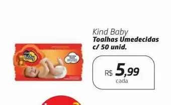 Drogal Toalhas umedecidas kind kid oferta