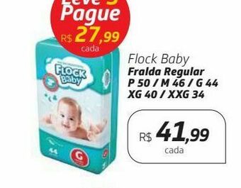 Drogal Fraldas flock baby oferta
