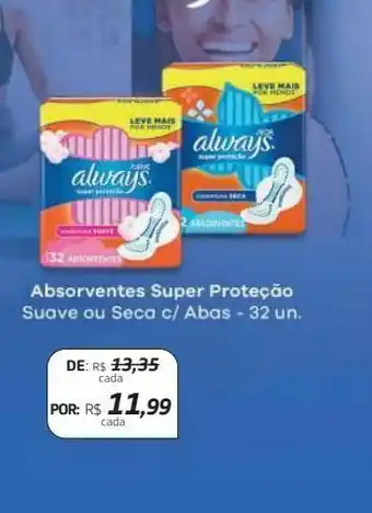 Drogal Absorvente always oferta
